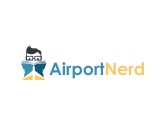 AirportNerd logo design by Popay