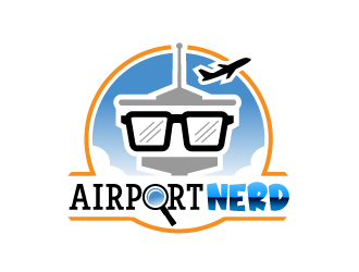 AirportNerd logo design by SOLARFLARE
