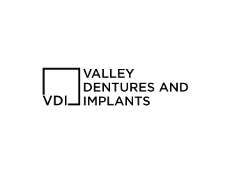 Valley Dentures and Implants logo design by Sheilla
