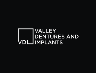 Valley Dentures and Implants logo design by Sheilla
