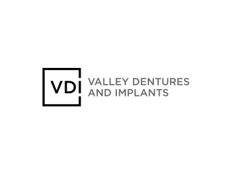 Valley Dentures and Implants logo design by Inaya