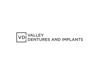 Valley Dentures and Implants logo design by bombers