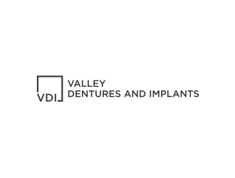 Valley Dentures and Implants logo design by bombers