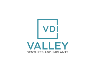 Valley Dentures and Implants logo design by GassPoll