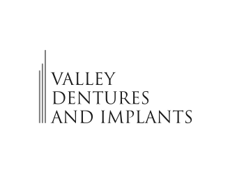 Valley Dentures and Implants logo design by Inaya