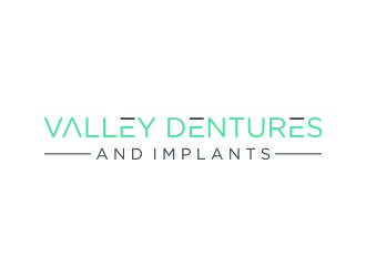 Valley Dentures and Implants logo design by mukleyRx