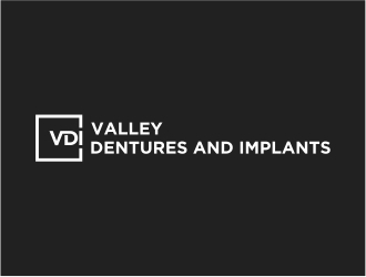 Valley Dentures and Implants logo design by barley
