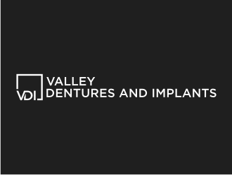 Valley Dentures and Implants logo design by puthreeone