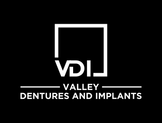 Valley Dentures and Implants logo design by Avro