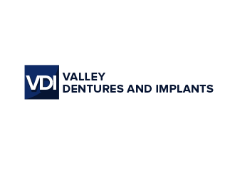 Valley Dentures and Implants logo design by BeDesign