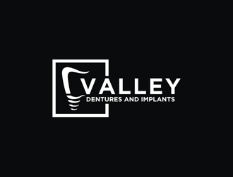 Valley Dentures and Implants logo design by Rizqy