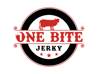 1 bite   logo design by MUSANG