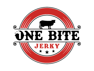 1 bite   logo design by MUSANG