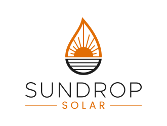 Sundrop Solar logo design by lexipej