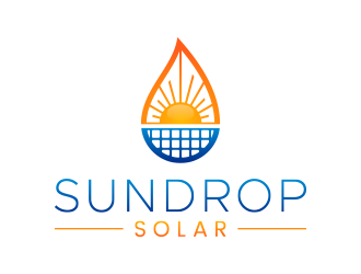 Sundrop Solar logo design by lexipej