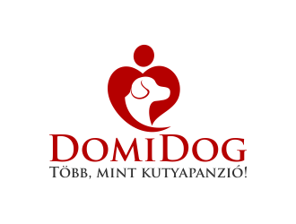 DomiDog - Több, mint kutyapanzió! logo design by ingepro
