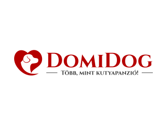 DomiDog - Több, mint kutyapanzió! logo design by ingepro