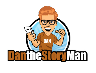 Dan the Story Man logo design by AamirKhan