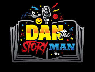 Dan the Story Man logo design by REDCROW