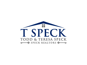 T Speck - Todd & Teresa Speck - Speck Realtors logo design by Creativeminds