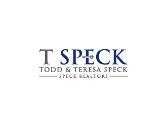 T Speck - Todd & Teresa Speck - Speck Realtors logo design by Creativeminds