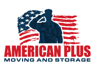 American Plus Moving and Storage  logo design by AamirKhan