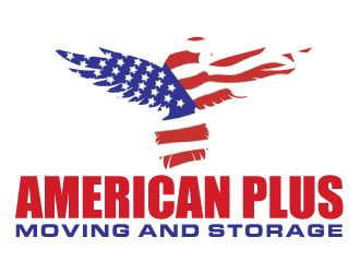 American Plus Moving and Storage  logo design by AamirKhan