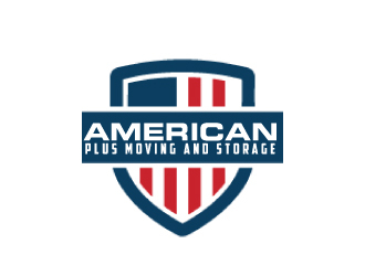 American Plus Moving and Storage  logo design by AamirKhan