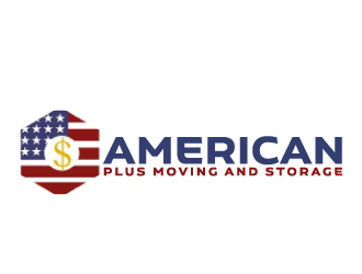 American Plus Moving and Storage  logo design by AamirKhan