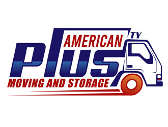 American Plus Moving and Storage  logo design by DreamLogoDesign