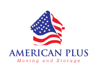 American Plus Moving and Storage  logo design by AamirKhan