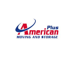 American Plus Moving and Storage  logo design by bougalla005