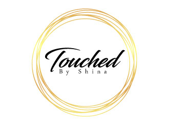 Touched By Shina logo design by Suvendu