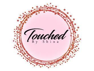 Touched By Shina logo design by Suvendu