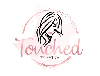Touched By Shina logo design by jaize