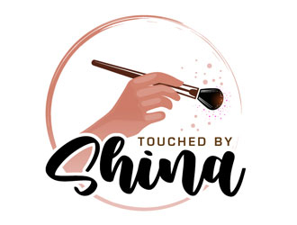 Touched By Shina logo design by LogoInvent
