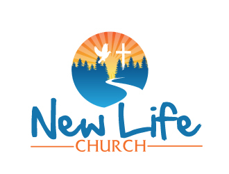 New Life Church logo design by AamirKhan
