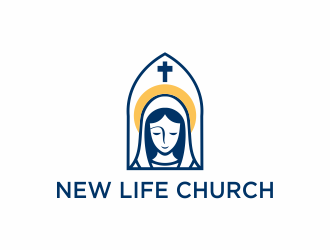 New Life Church logo design by azizah