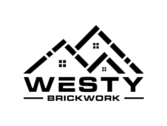 Westy brickwork logo design by GassPoll