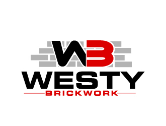 Westy brickwork logo design by AamirKhan