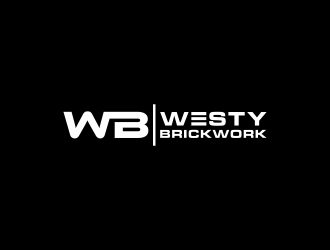 Westy brickwork logo design by y7ce