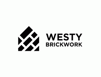 Westy brickwork logo design by DonyDesign