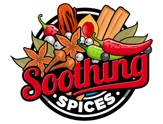Soothing Spices logo design by LucidSketch