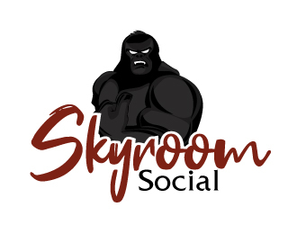 Skyroom Social  logo design by AamirKhan