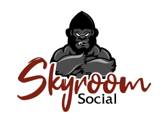 Skyroom Social  logo design by AamirKhan
