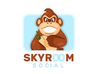Skyroom Social  logo design by forevera