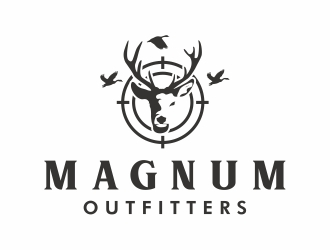 Magnum Outfitters logo design by Mardhi