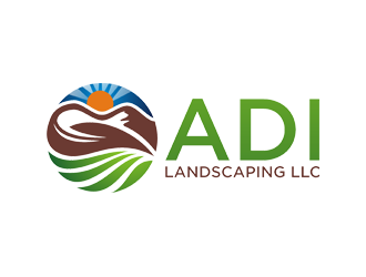 ADI Landscaping LLC logo design by Rizqy