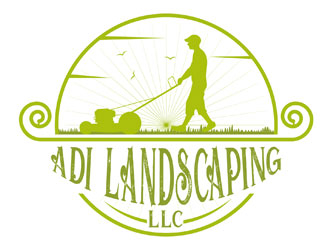 ADI Landscaping LLC logo design by LogoInvent