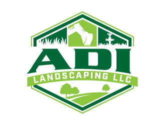ADI Landscaping LLC logo design by jaize
